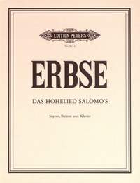 Erbse, H: Das Hohelied Salomo's, Op. 26