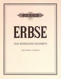 Erbse, H: Das Hohelied Salomo's, Op. 26