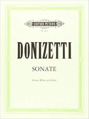 Donizetti: Sonata for Violin (Flute) & Harp