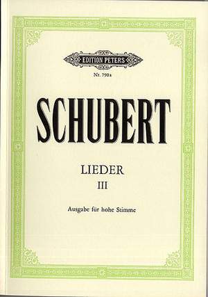Schubert: Songs Vol.3: 45 Songs