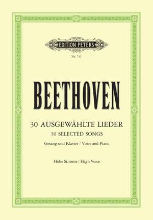 Beethoven: 30 Selected Songs