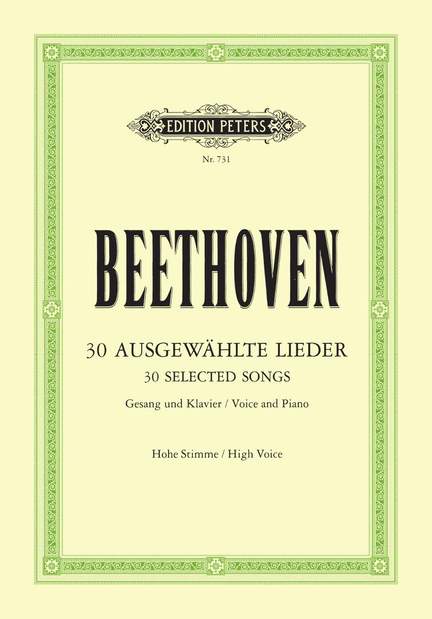 Beethoven: 30 Selected Songs