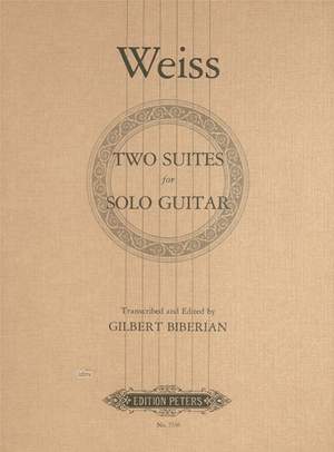 Weiss, S: 2 Suites in E minor, F