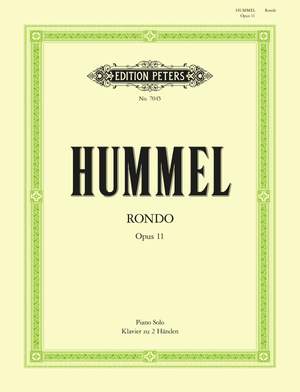 Hummel, J: Rondo in E flat Op.11