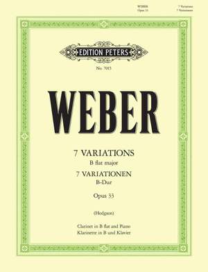 Weber, C: 7 Variations Op.33