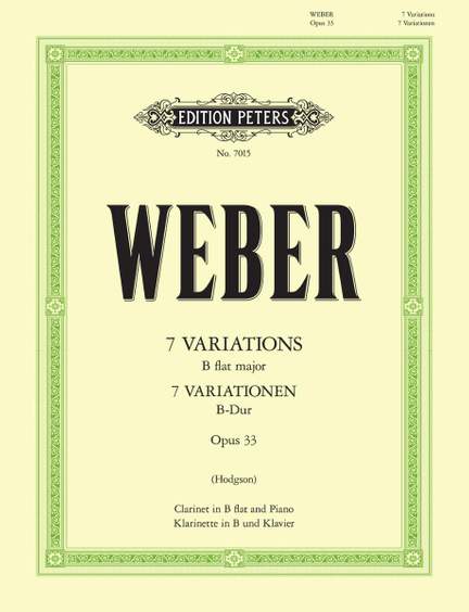 Weber, C: 7 Variations Op.33