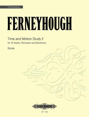 Ferneyhough, B: Time and Motion Study III