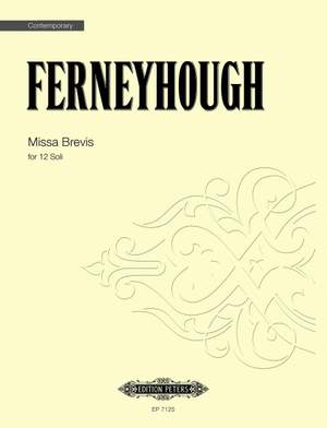 Ferneyhough, B: Missa Brevis
