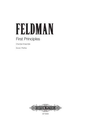 Feldman, M: First Principles