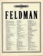 Feldman, M: Structures
