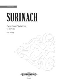 Surinach, C: Symphonic Variations