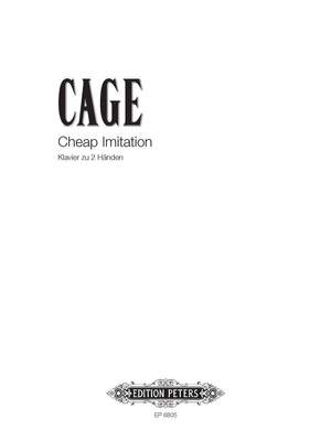 Cage, J: Cheap Imitation
