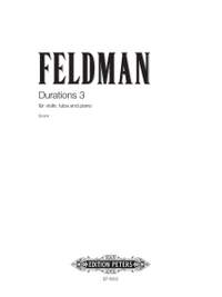 Feldman, M: Durations III