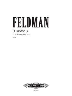 Feldman, M: Durations III