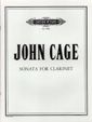 Cage, J: Sonata for Clarinet
