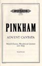 Pinkham, D: Advent Cantata