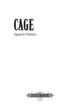 Cage, J: Speech