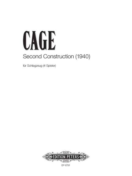 Cage, J: Second Construction