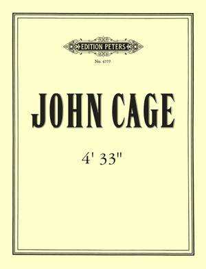 Cage, J: 4'33''