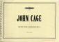 Cage, J: Music for Carillon No. 3
