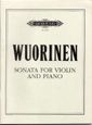 Wuorinen, C: Sonata for Violin and Piano