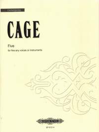 Cage, J: Five