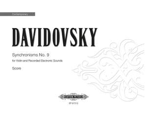 Davidovsky, M: Synchronisms No. 9