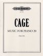 Cage, J: Music for Piano 20