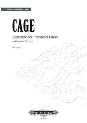 Cage, J: Concerto for Prepared Piano and Chamber Orchestra