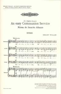 Willan, H: An Easy Communion Service (Missa de Sancto Albano)