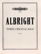 Albright, W: Three Original Rags