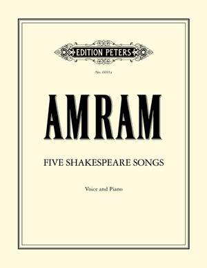 Amram, D: Five Shakespeare Songs