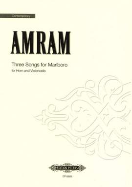 Amram, D: Three Songs from Marlboro