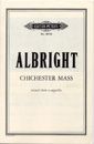 Albright, W: Chichester Mass