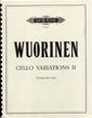 Wuorinen, C: Cello Variations II