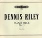 Riley, D: Piano Piece No. 3