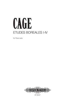 Cage, J: Etudes Boreales I-IV