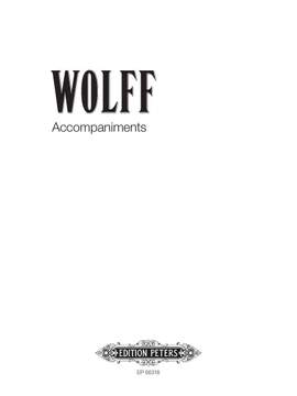 Wolff, C: Accompaniments