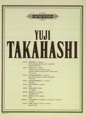 Takahashi, Y: Stoicheia (6 Elements in Succession)