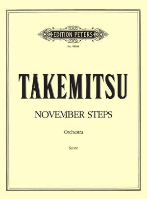 Takemitsu, T: November Steps