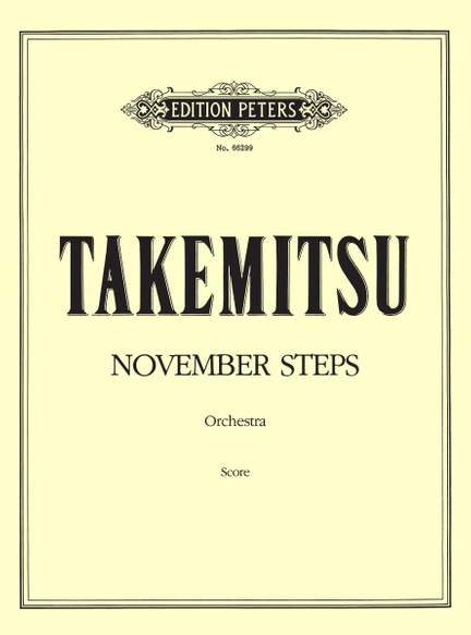 Takemitsu, T: November Steps