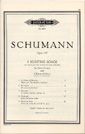Schumann, R: 5 Hunting Songs Op.137