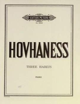 Hovhaness, A: Three Haikus Op. 113