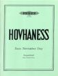 Hovhaness, A: Bare November Day Op. 210