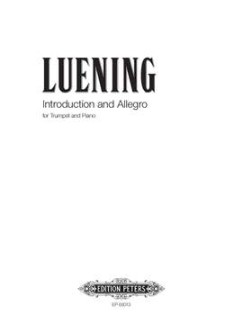 Luening, O: Introduction and Allegro