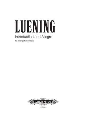 Luening, O: Introduction and Allegro