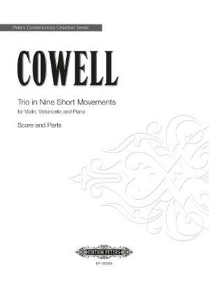 Cowell, H: Piano Trio (in 9 short movements)
