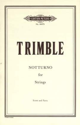 Trimble, L: Notturno