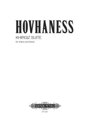Hovhaness, A: Khirgiz Suite Op. 73