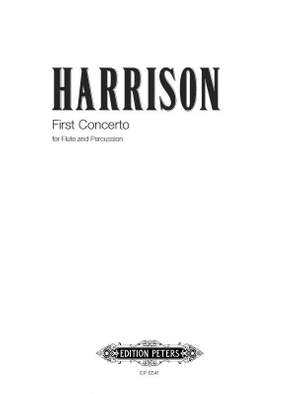 Harrison, L: First Concerto for Flute